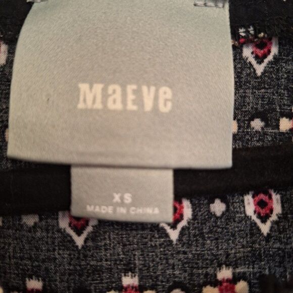 Anthropologie MAEVE Women Boho Blouse‎ Top Tunic size XS - Picture 3 of 7